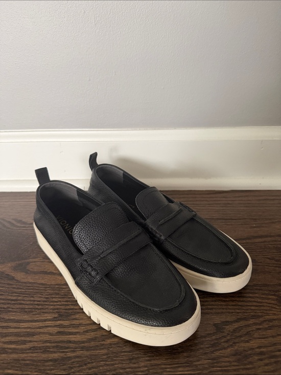 Vionic Shoes - Women’s Vionic Black Leather Slip-On Loafers